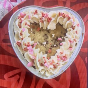 5" Heart Shaped Cookie Cake