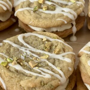 Golden Pistachio Dream Pie