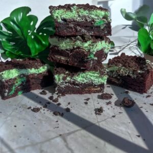 Mint Chocolate Brownies