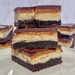 Twix Brownie Bars