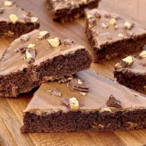 High-Protein Peanut Butter Chocolate Fudge Brownie