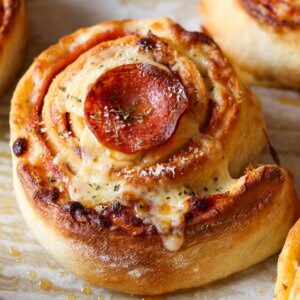 Pepperoni & Cheese Scroll