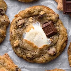 Campfire Smore's Cookies