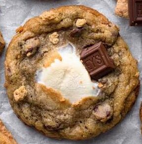 Campfire Smore's Cookies